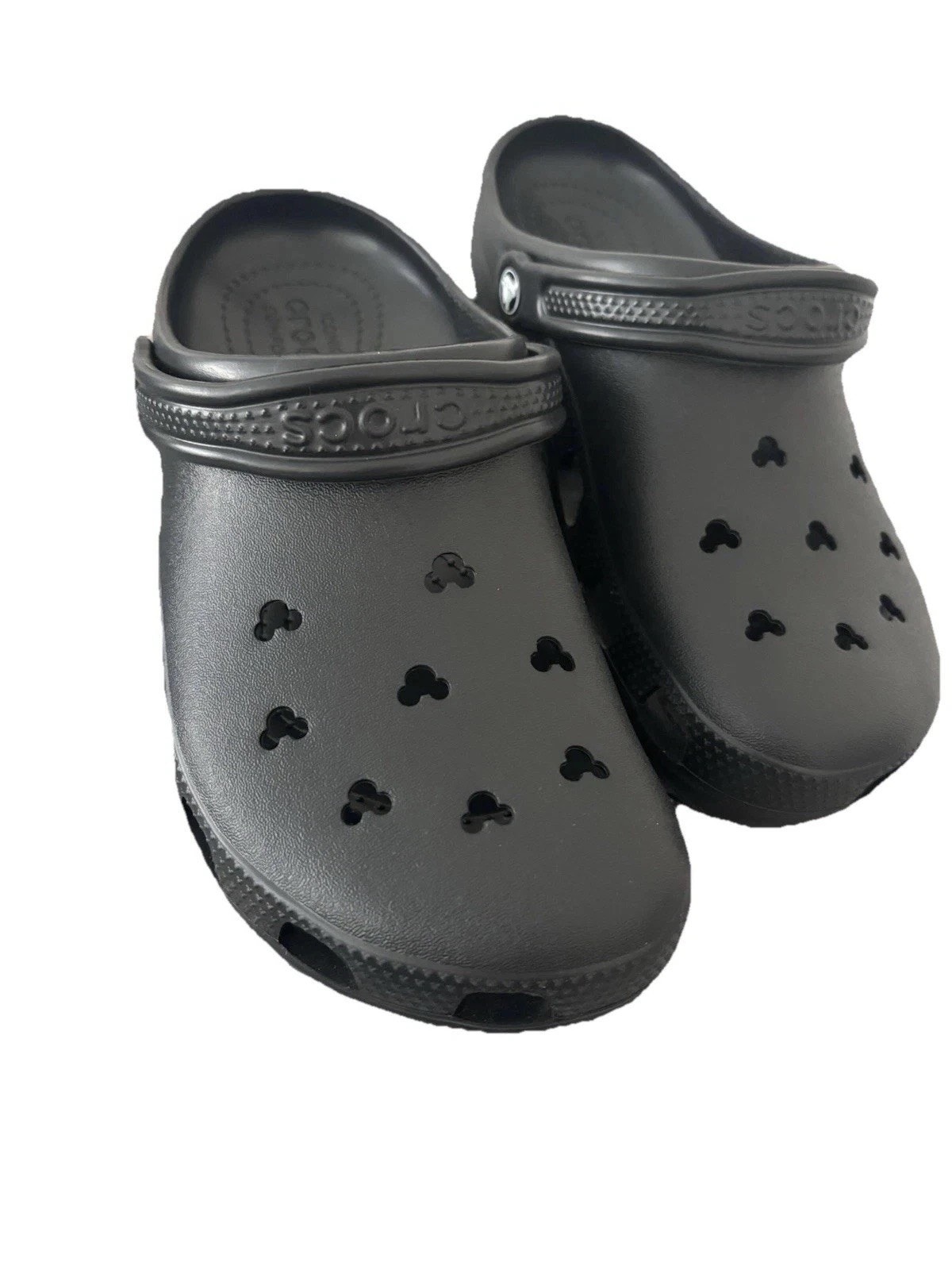 Disney Parks Mickey Mouse Icon Crocs Black Adult Unisex Men 9 /Women’s 11 New